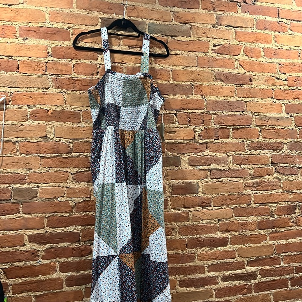Multi print Maxi Dress